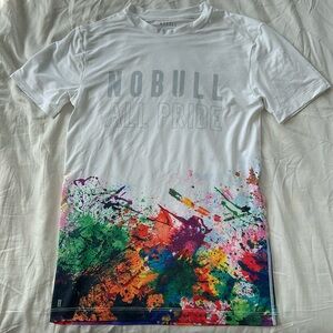 NOBULL artwork pride shirt size small